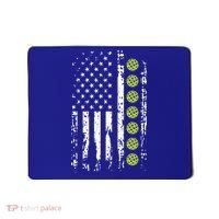 Pickleball Cool Gift American Flag Pickleball Player Gift Cute Gift Mousepad thumb 0