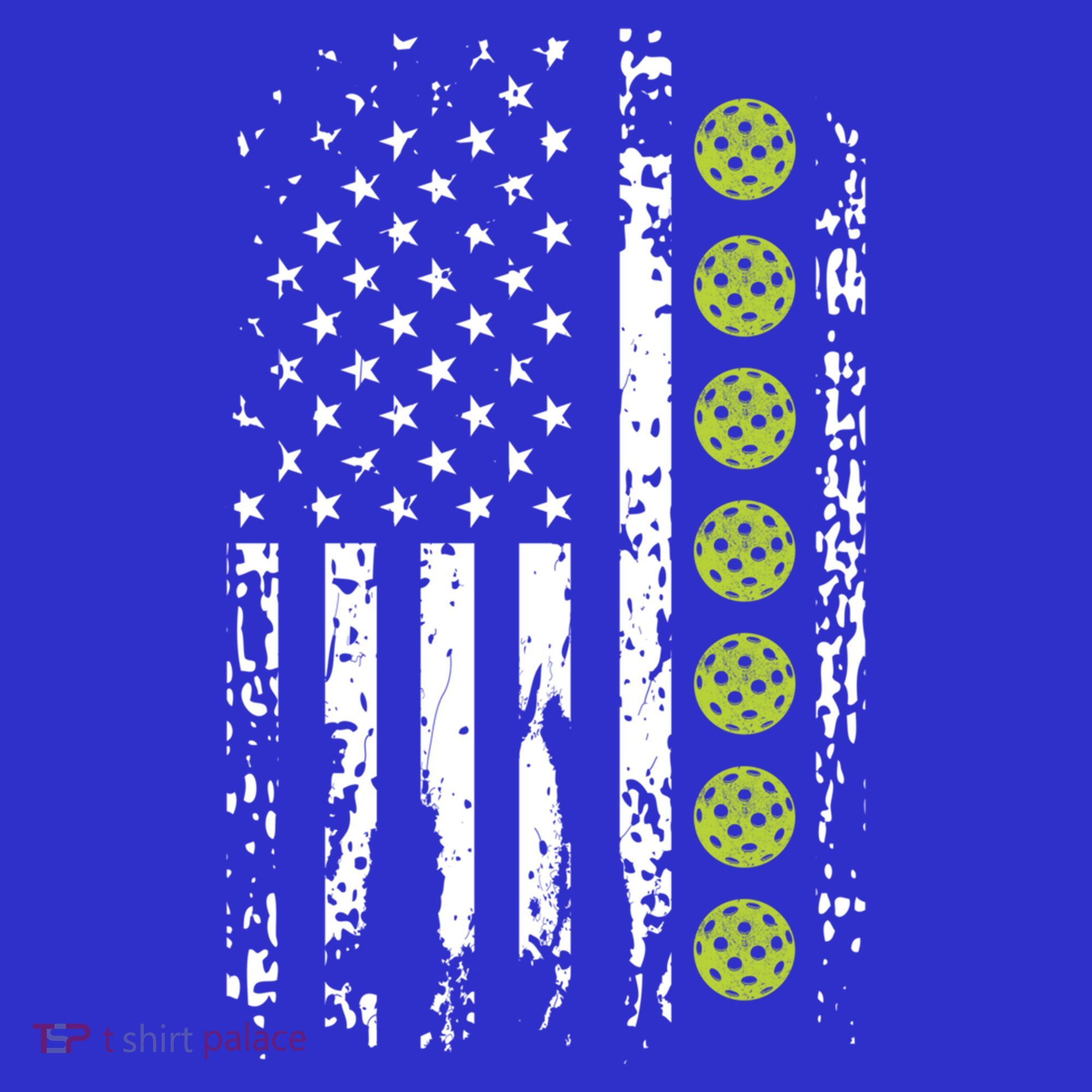 Pickleball Cool Gift American Flag Pickleball Player Gift Cute Gift Women's Tank Top