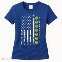 Pickleball Cool Gift American Flag Pickleball Player Gift Cute Gift Women's T-Shirt thumb 0