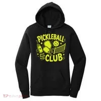 Pickleball Club Good Drinks Only Women's Hoodie thumb 0