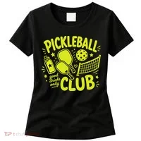 Pickleball Club Good Drinks Only Women's T-Shirt thumb 0