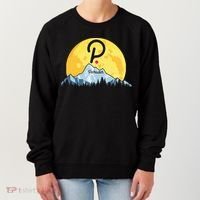 Polkadot Crypto Giant Moon Coin Dot Logo Cryptocurrency Women's Sweatshirt thumb 0
