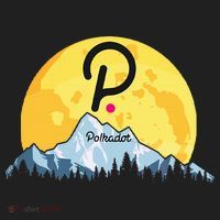Polkadot Crypto Giant Moon Coin Dot Logo Cryptocurrency Women's Sweatshirt thumb 2