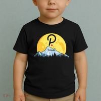 Polkadot Crypto Giant Moon Coin Dot Logo Cryptocurrency Toddler T-Shirt thumb 2
