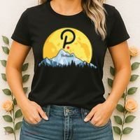 Polkadot Crypto Giant Moon Coin Dot Logo Cryptocurrency Women's T-Shirt thumb 2