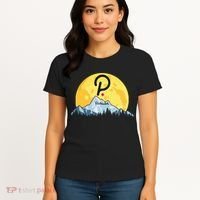 Polkadot Crypto Giant Moon Coin Dot Logo Cryptocurrency Women's T-Shirt thumb 4