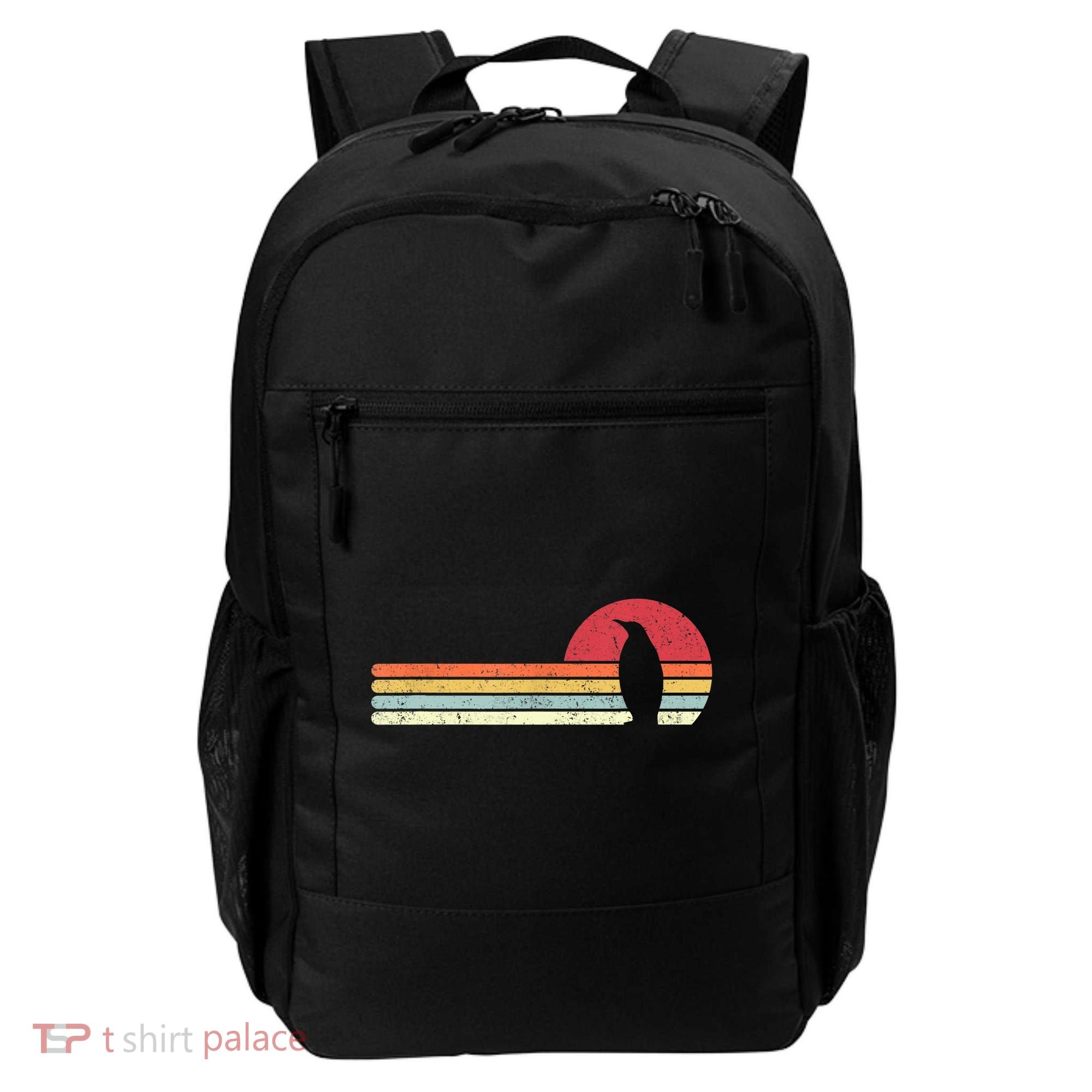 Penguin Cute Gift Retro Style Gift Backpack