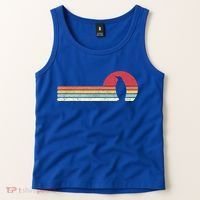 Penguin Cute Gift Retro Style Gift Tank Top thumb 2