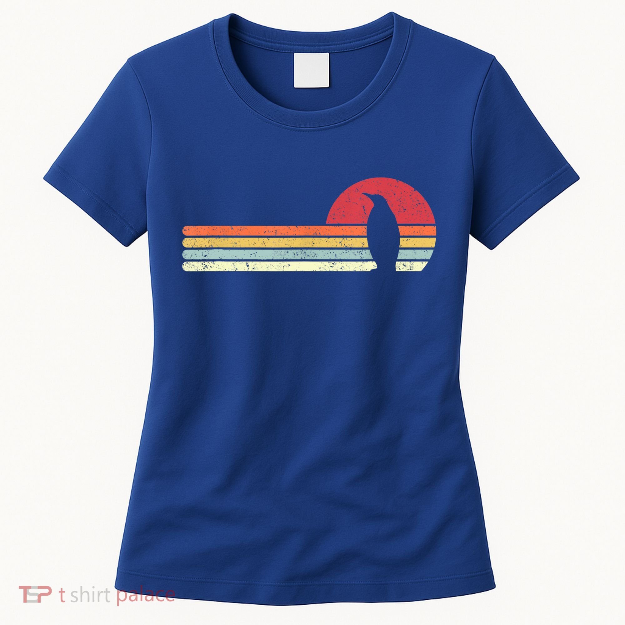 Penguin Cute Gift Retro Style Gift Women's T-Shirt