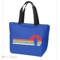 Penguin Cute Gift Retro Style Gift Tote Bag thumb 3