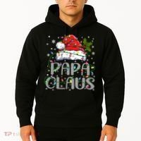 Papa Claus Gift For Christmas Lights Hoodie thumb 2
