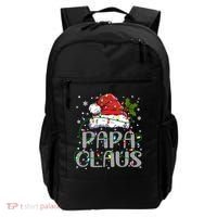 Papa Claus Gift For Christmas Lights Backpack thumb 0