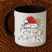 Papa Claus Gift For Christmas Lights Coffee Mug thumb 2