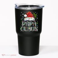Papa Claus Gift For Christmas Lights Tumbler thumb 0