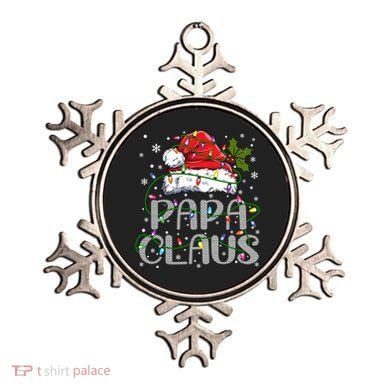 Papa Claus Gift For Christmas Lights Ornament