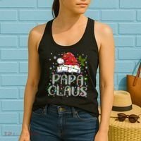 Papa Claus Gift For Christmas Lights Women's Tank Top thumb 2