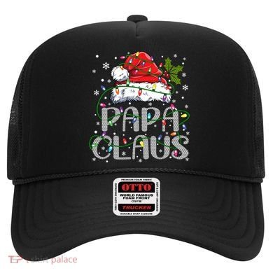 Papa Claus Gift For Christmas Lights Hat