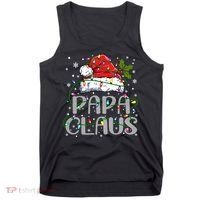 Papa Claus Gift For Christmas Lights Tank Top thumb 0