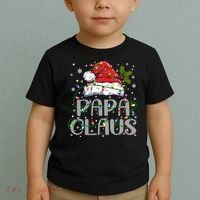 Papa Claus Gift For Christmas Lights Toddler T-Shirt thumb 2
