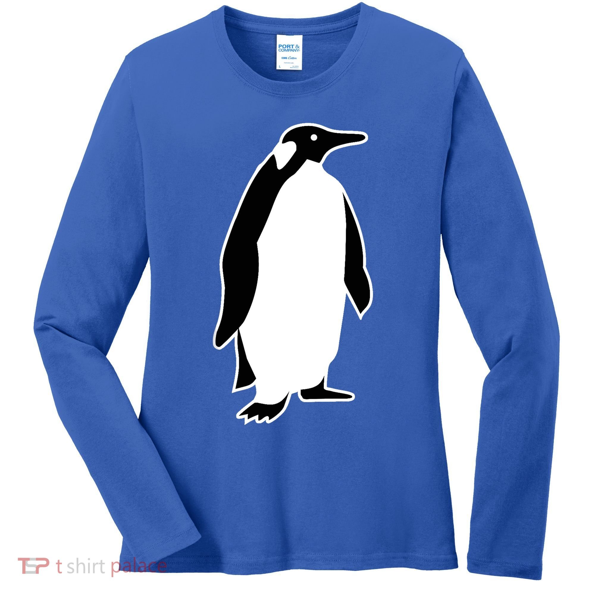 Penguin Cool Gift Cool Gift Women's Long Sleeve Shirt