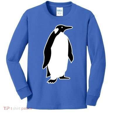 Penguin Cool Gift Cool Gift Kids Long Sleeve Shirt