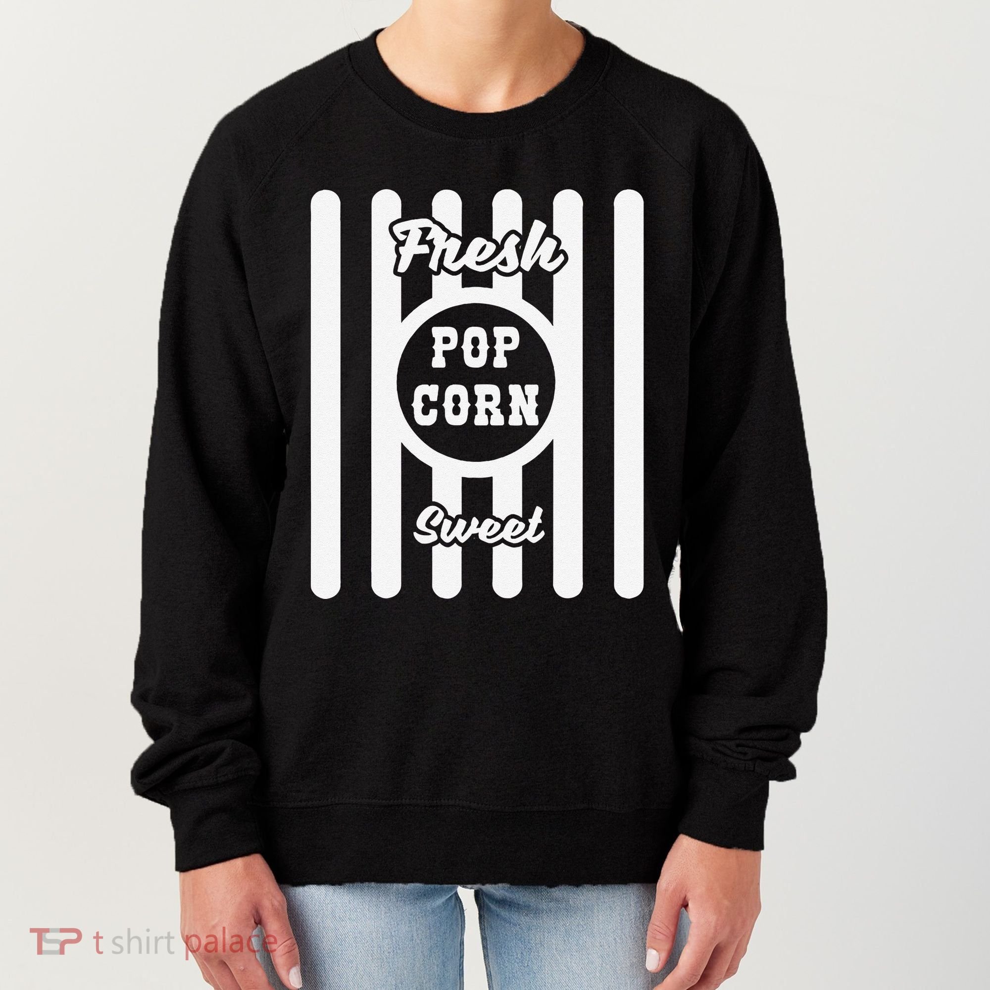 Popcorn Carnival Halloween Cinema Women's Sweatshirt