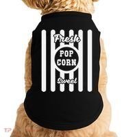 Popcorn Carnival Halloween Cinema Doggie Tank thumb 0
