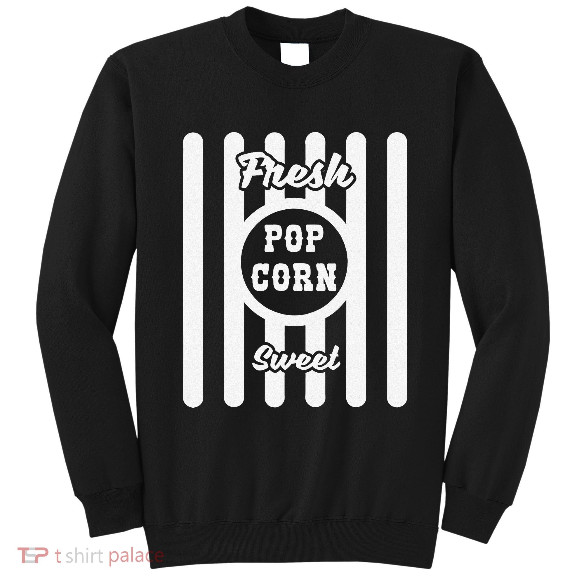 Popcorn Carnival Halloween Cinema Sweatshirt