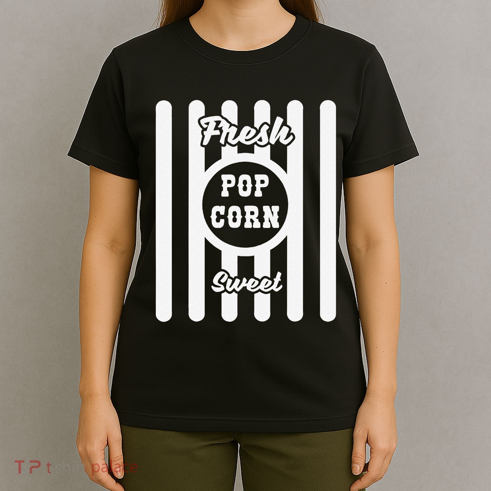 Popcorn Carnival Halloween Cinema T-Shirt
