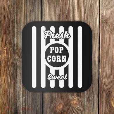 Popcorn Carnival Halloween Cinema Coaster