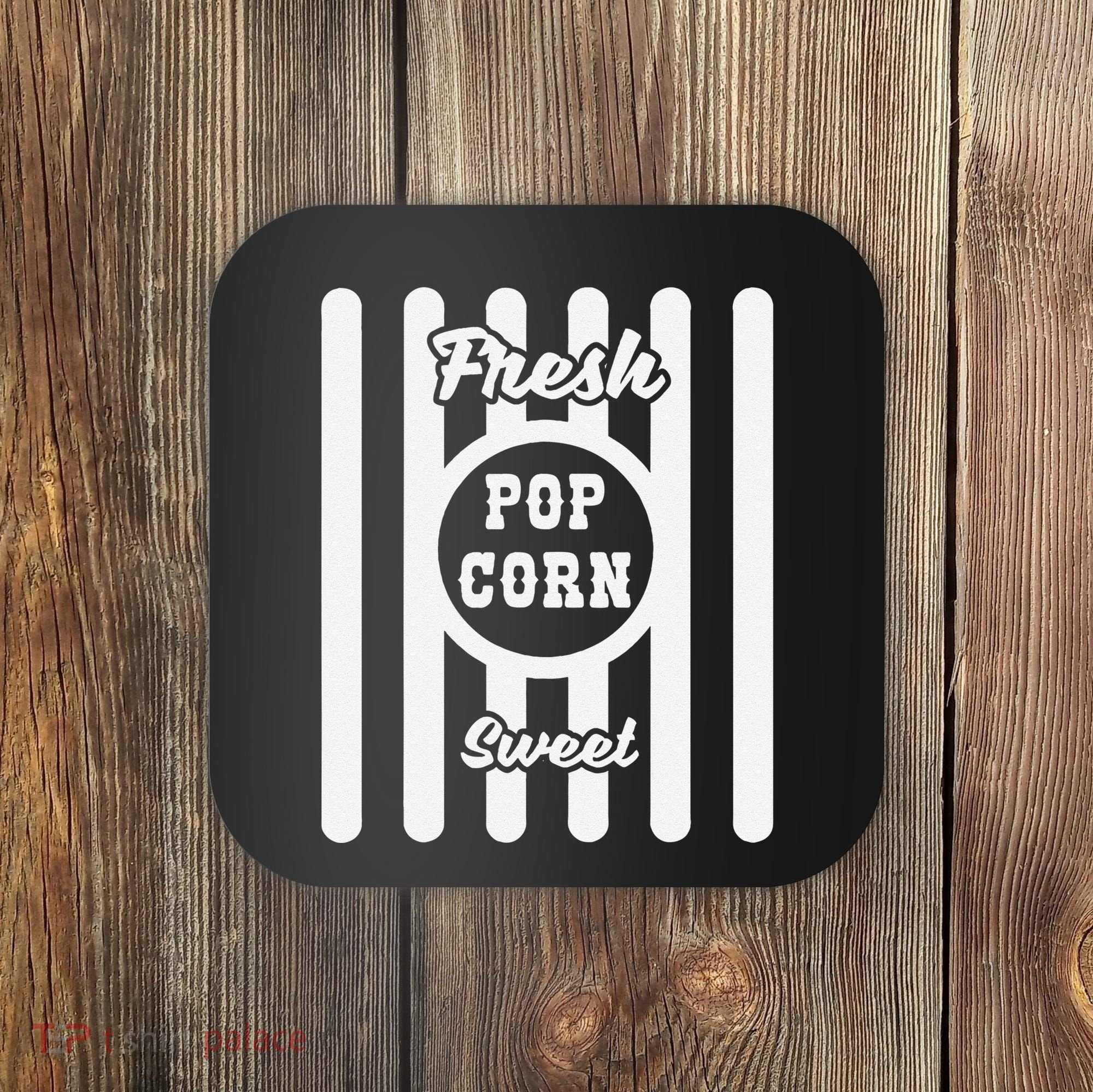 Popcorn Carnival Halloween Cinema Coaster