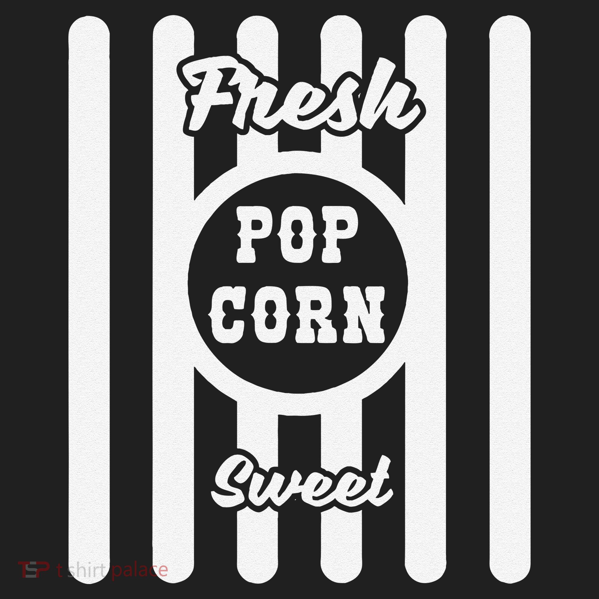 Popcorn Carnival Halloween Cinema Urban Oversized Heavyweight T-Shirt