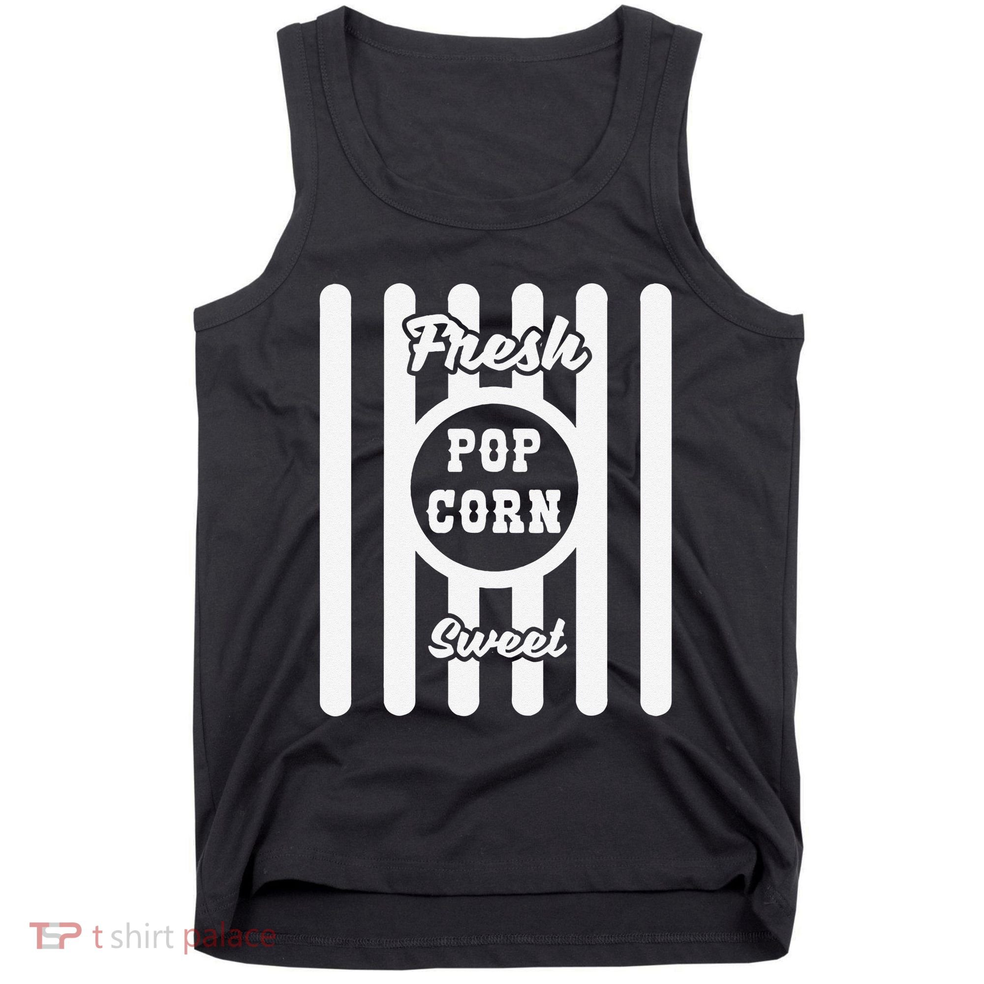 Popcorn Carnival Halloween Cinema Tank Top