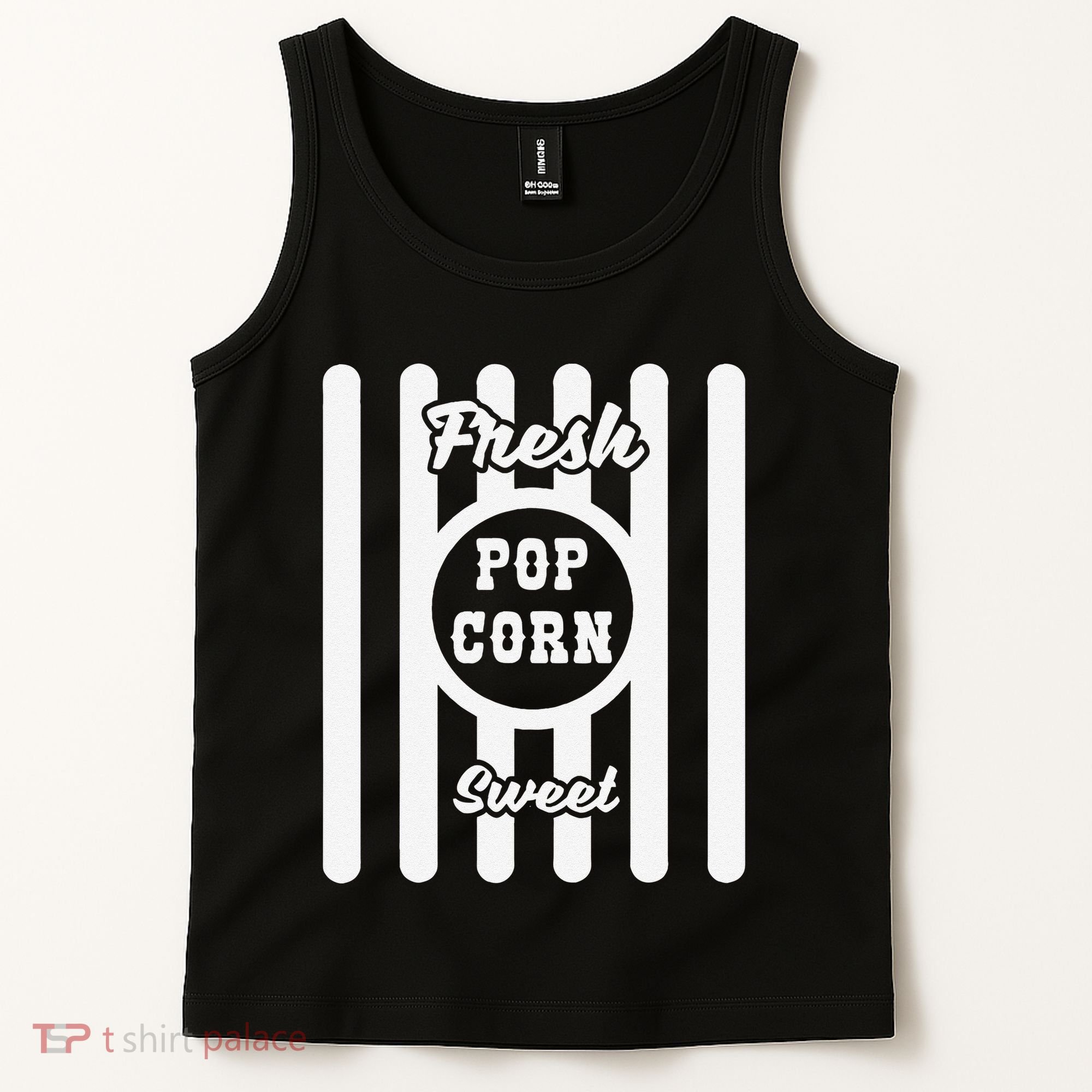 Popcorn Carnival Halloween Cinema Tank Top