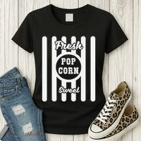Popcorn Carnival Halloween Cinema Women's T-Shirt thumb 3