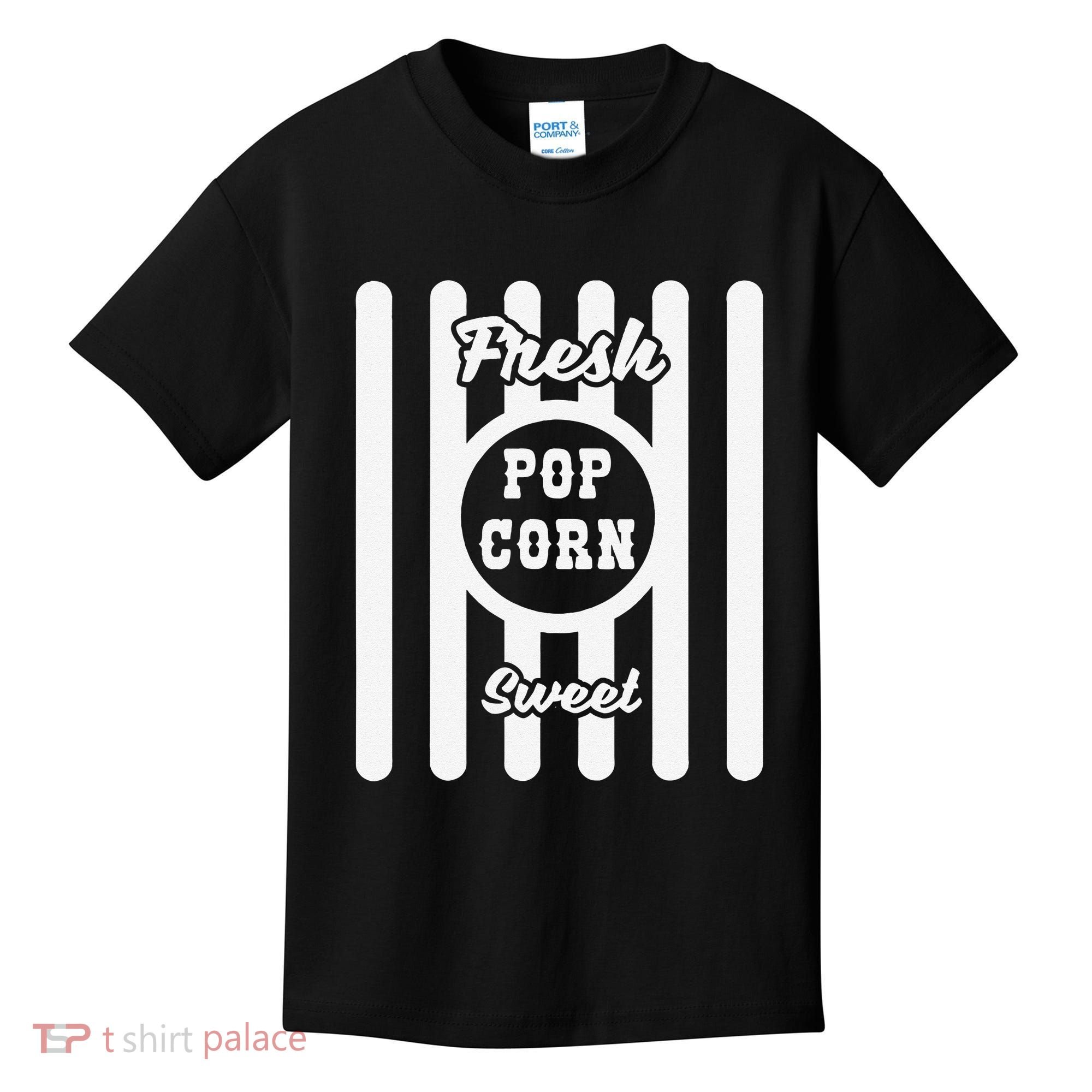Popcorn Carnival Halloween Cinema Kids T-Shirt