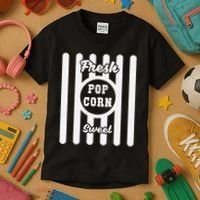 Popcorn Carnival Halloween Cinema Kids T-Shirt thumb 3