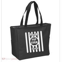 Popcorn Carnival Halloween Cinema Tote Bag thumb 2