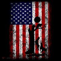 Patriotic Coon Hunting Dogs American Flag Gift Coffee Mug thumb 5