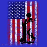Patriotic Coon Hunting Dogs American Flag Gift Sweatshirt thumb 3