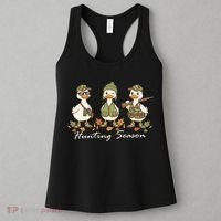 Preppy Camo Hunting Season Funny Duck Women's Tank Top thumb 3