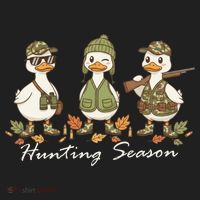 Preppy Camo Hunting Season Funny Duck Hat thumb 2