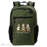 Preppy Camo Hunting Season Funny Duck Backpack thumb 0