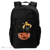 Pumpkin Cat Halloween Cute Festive Backpack thumb 0