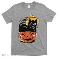 Pumpkin Cat Halloween Cute Festive T-Shirt thumb 0