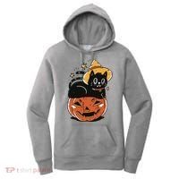 Pumpkin Cat Halloween Cute Festive Women's Hoodie thumb 0