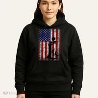 Patriotic Coon Hunting Dogs American Flag Hoodie thumb 5