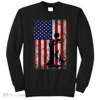 Patriotic Coon Hunting Dogs American Flag Sweatshirt thumb 0