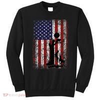 Patriotic Coon Hunting Dogs American Flag Sweatshirt thumb 0