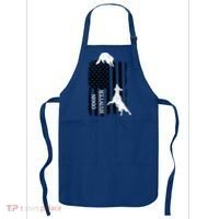Patriotic Coon Hunting Dogs American Flag Gift Apron thumb 0